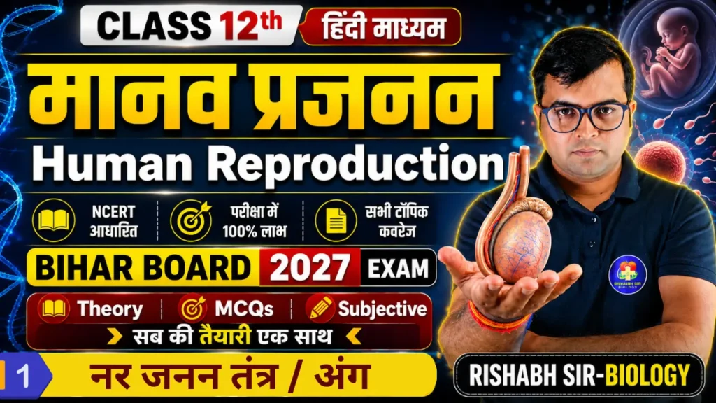नर जनन तंत्र (male reproductive system)